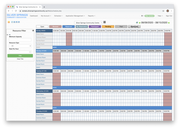 Facility Rental Management Software – Strategic Consulting Group Inc